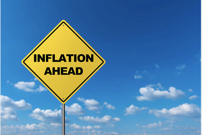 Inflation ahead warning sign
